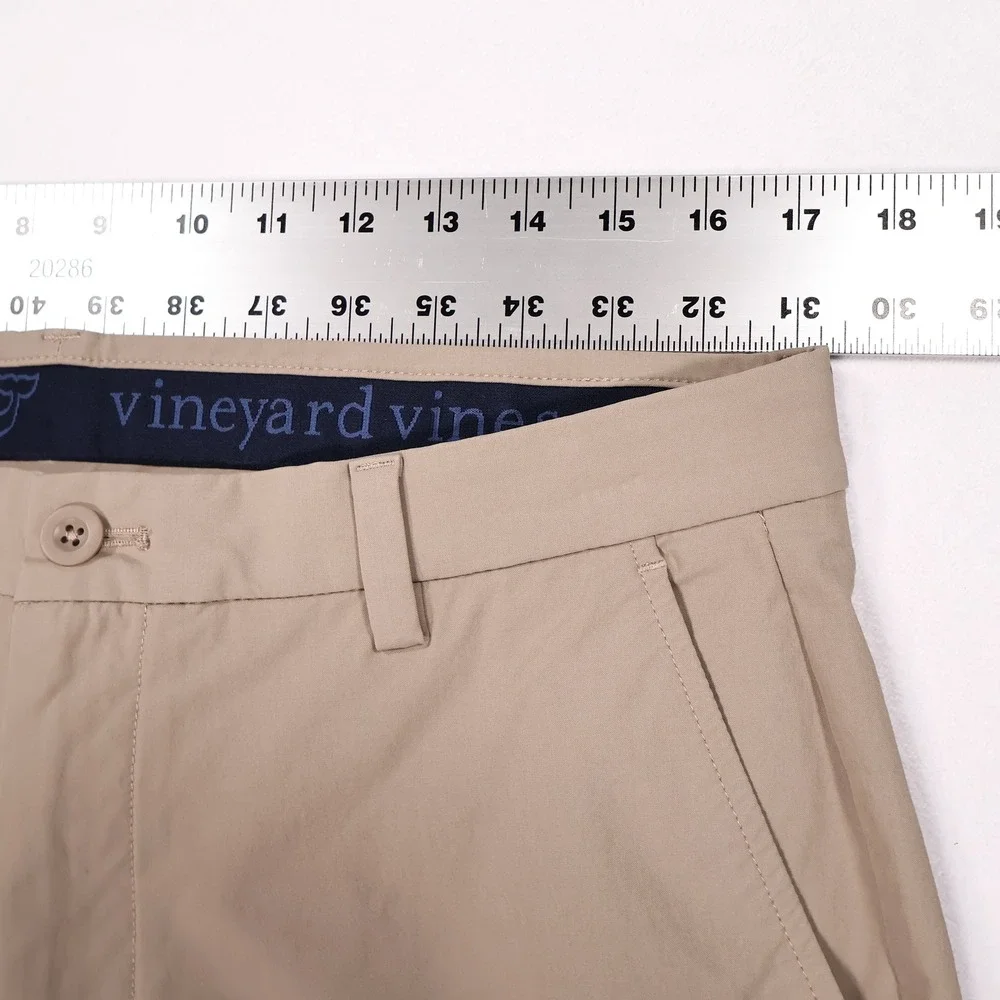 VINEYARD VINES Men's 34x34 Khaki On the Go OTG Performance Golf Chino Pants
